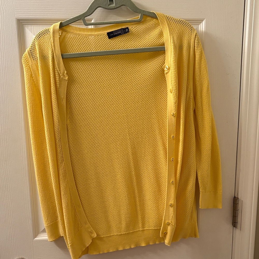 The Limited Sunny Yellow Women's Cardigan